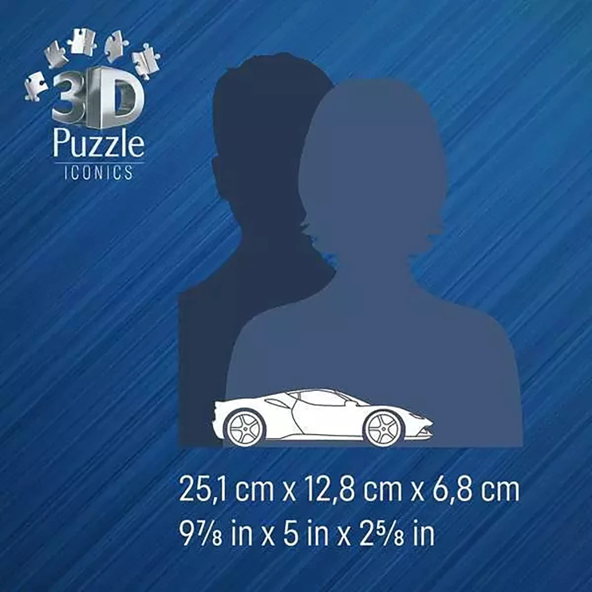Puzzle 3D Ferrari SF90 Stradale 108 pièces