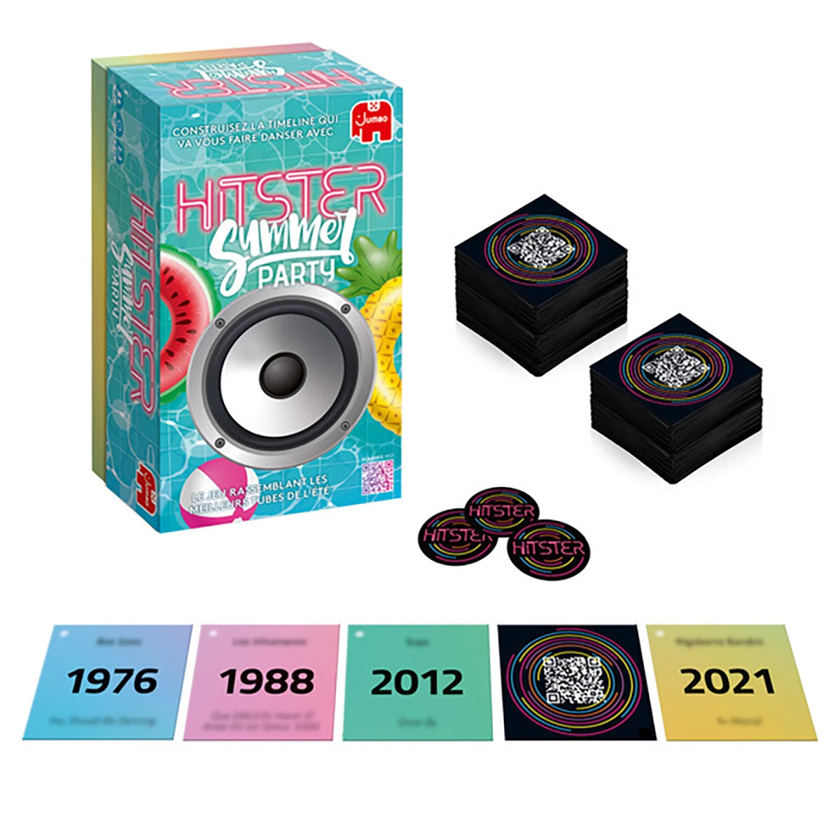 Hitster Summer Party – Jeu d’ambiance musique et fun