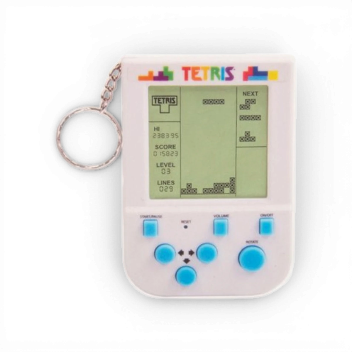 Porte-clés jeu arcade – Tetris
