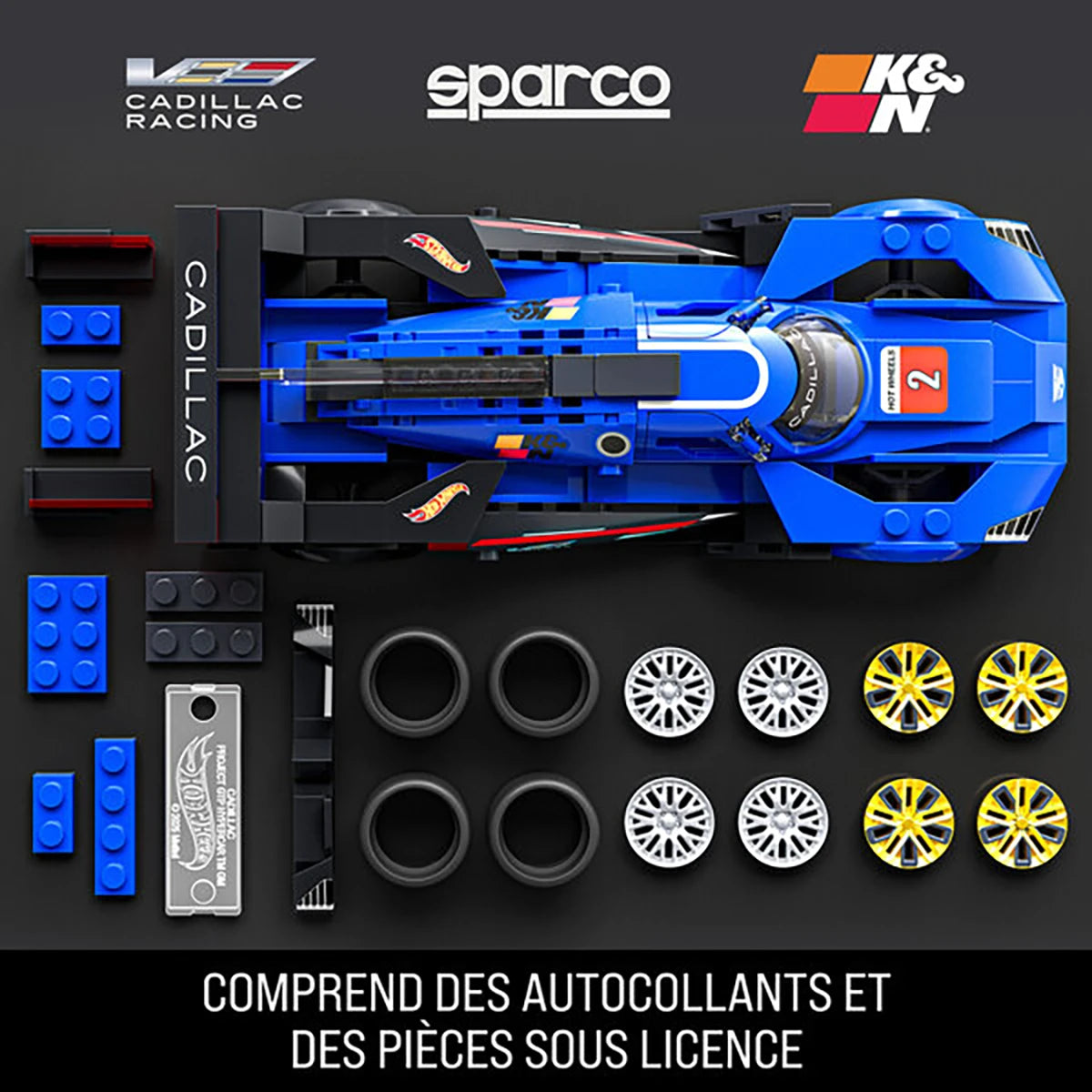Cadillac – Coffret de construction – Mattel Brick Shop