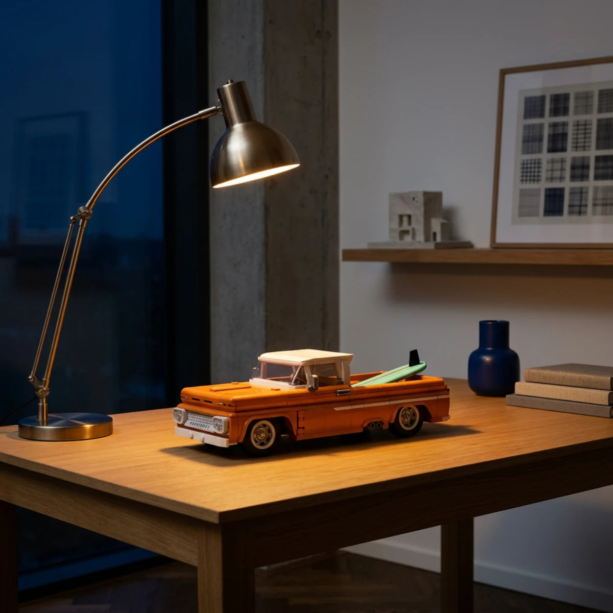 Custom Chevy Pickup – Coffret de construction – Mattel Brick Shop