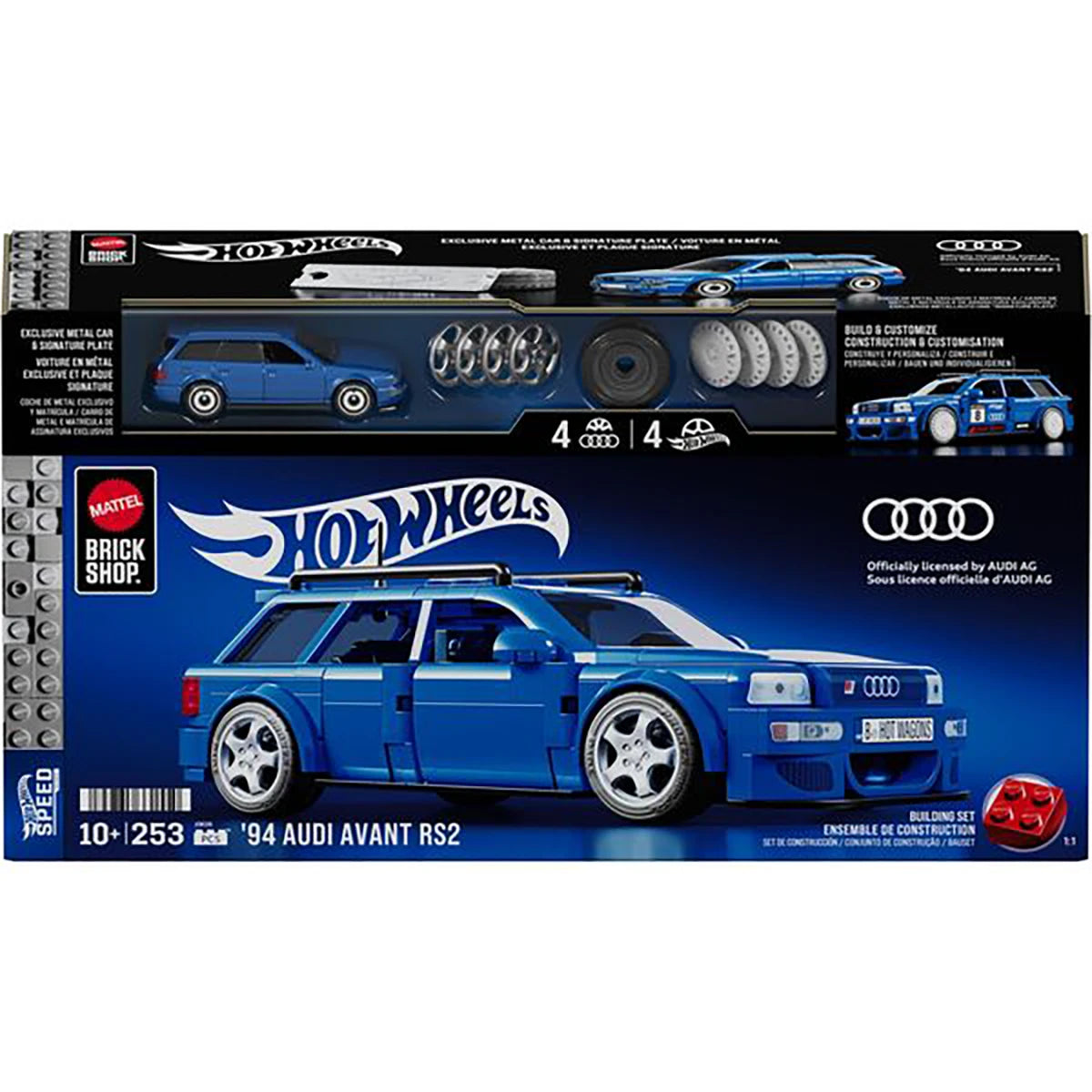 Audi RS2 – Coffret de construction – Hot Wheels