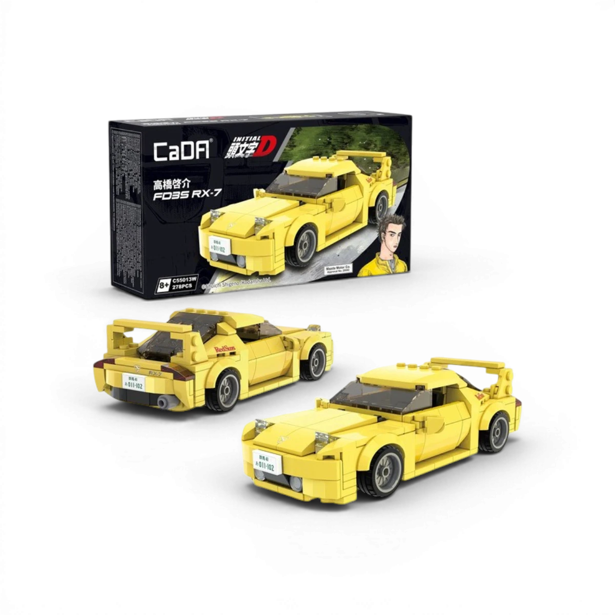 Mazda FD RX-7 Initial D – Set de construction – CaDA