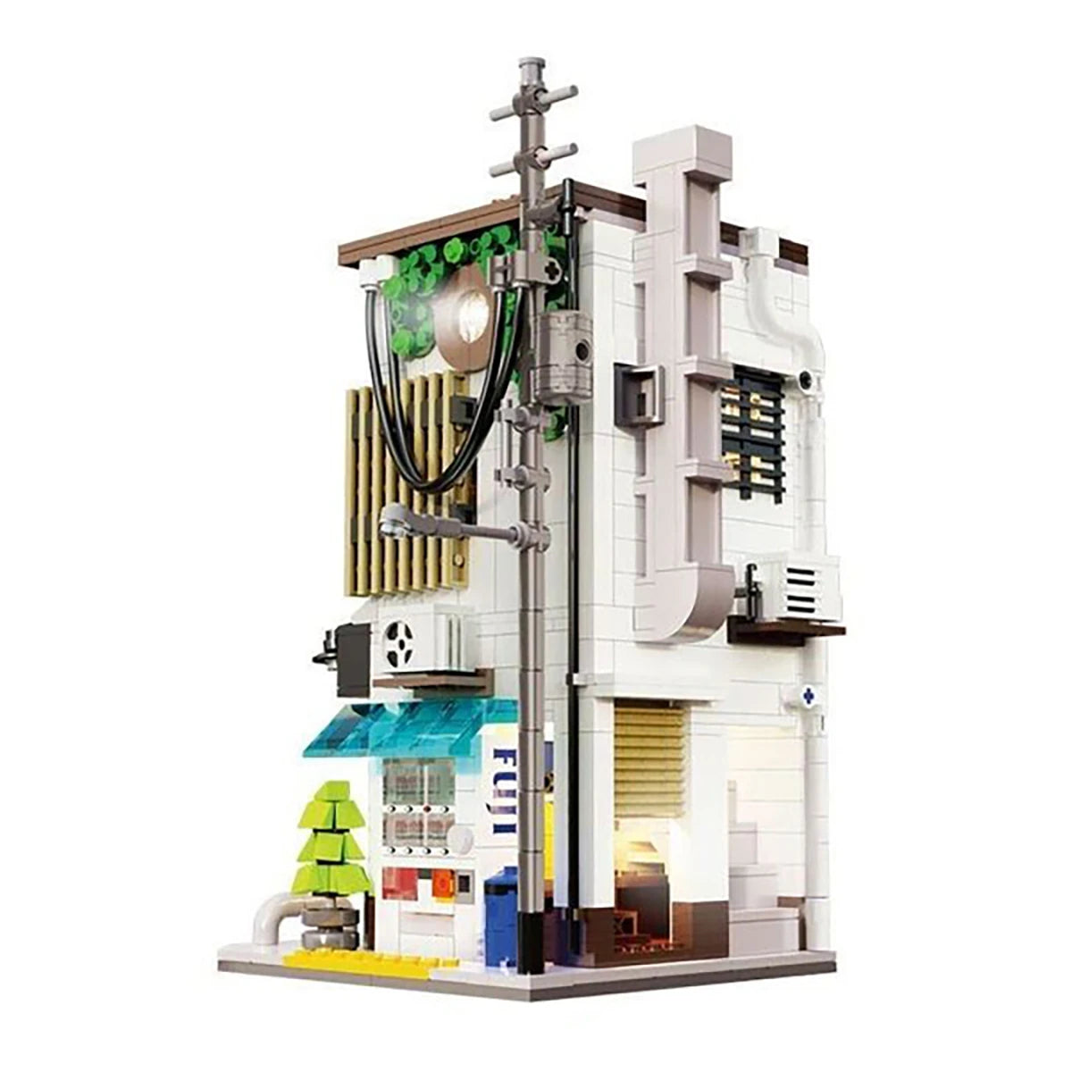 Échoppe Japonaise de Brioches Vapeur (861 pièces) – Set de construction – CaDA