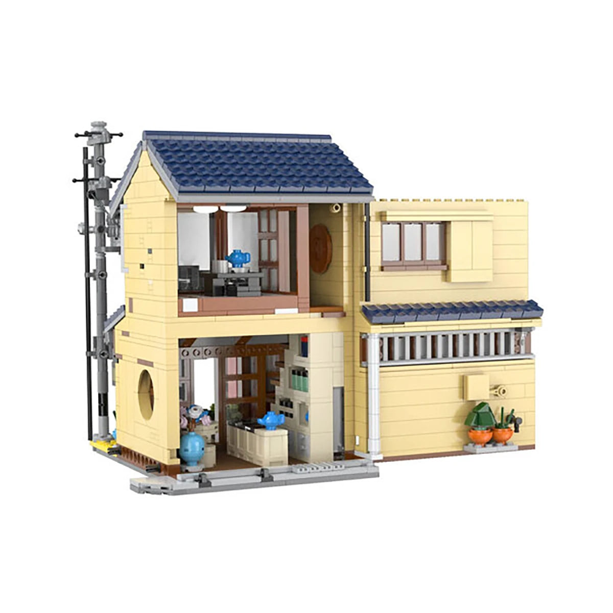 Salon de Thé Japonais (1200 pièces) – Set de construction – CaDA