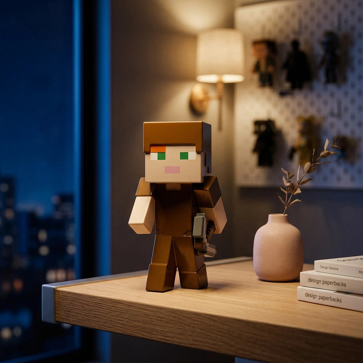 Figurine Métal Minecraft 6cm - Série 2 (modèle aléatoire)