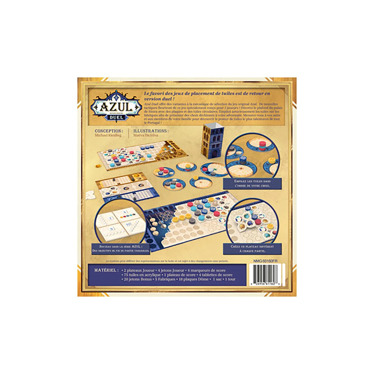 Azul Duel – Jeu de stratégie duel et placement