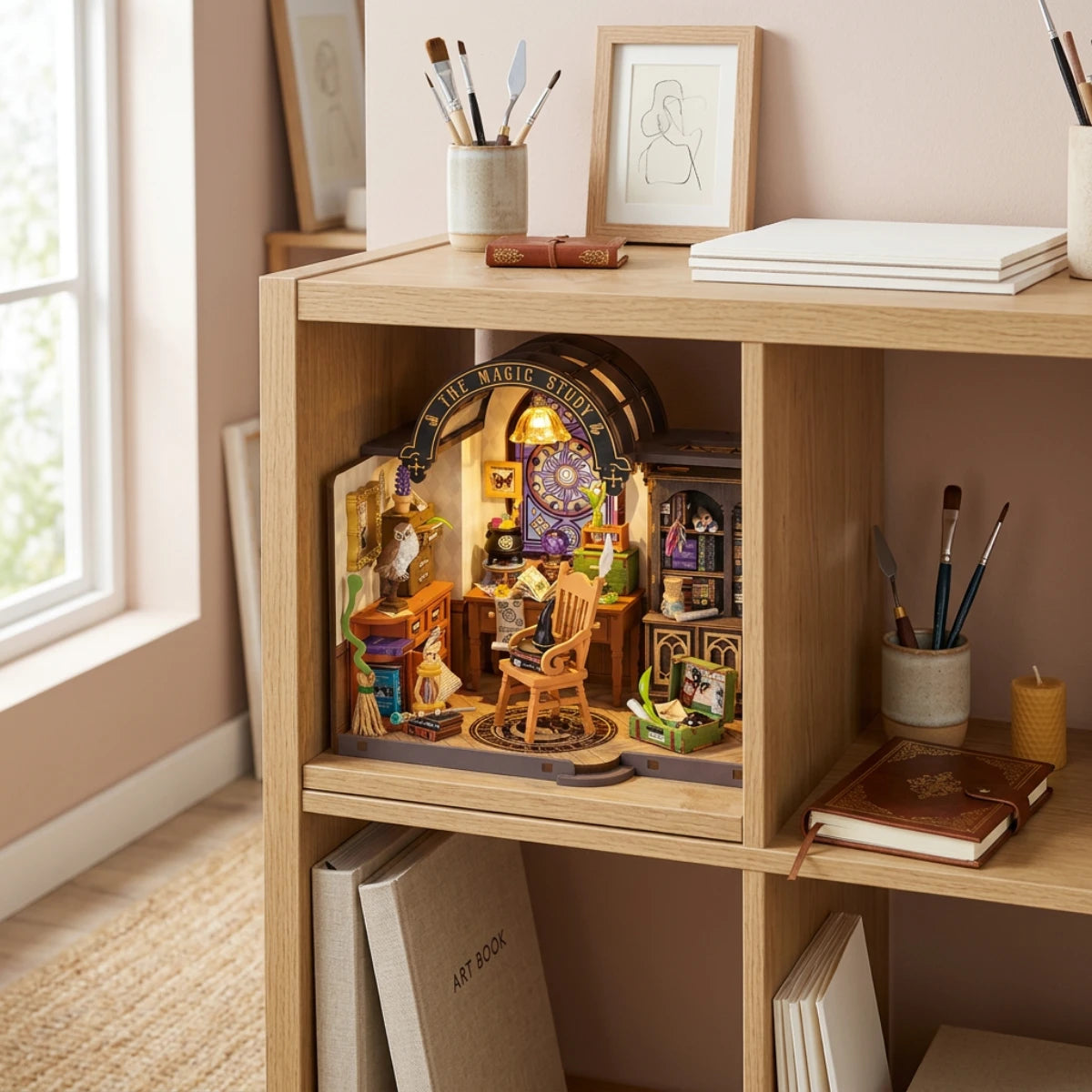 The Magic Study – Maquette en bois (161 pièces)
