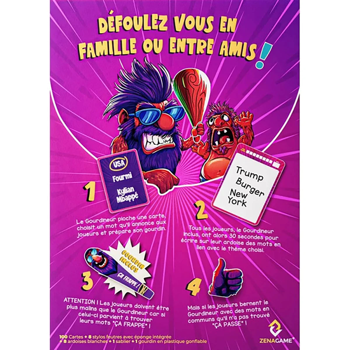 Le Gourdineur – Jeu d’ambiance créativité et déduction