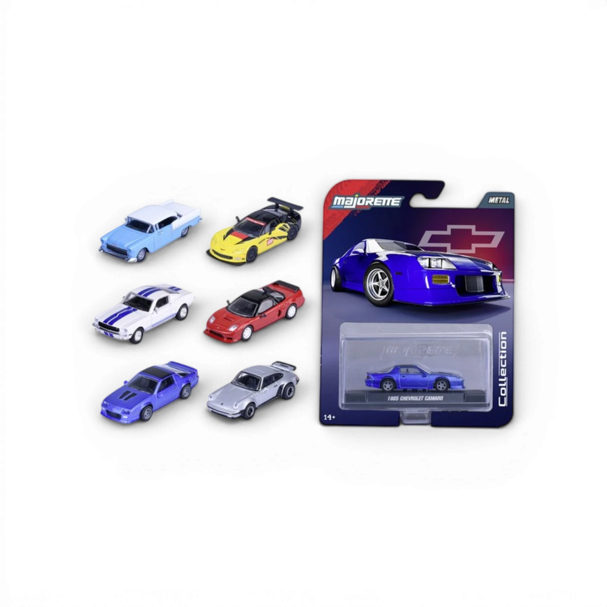 Voiture miniature 1:64 – Majorette (modèle aléatoire)