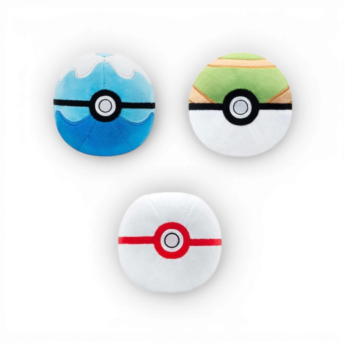 Peluche Poké Ball 12 cm - Pokémon (modèle aléatoire)