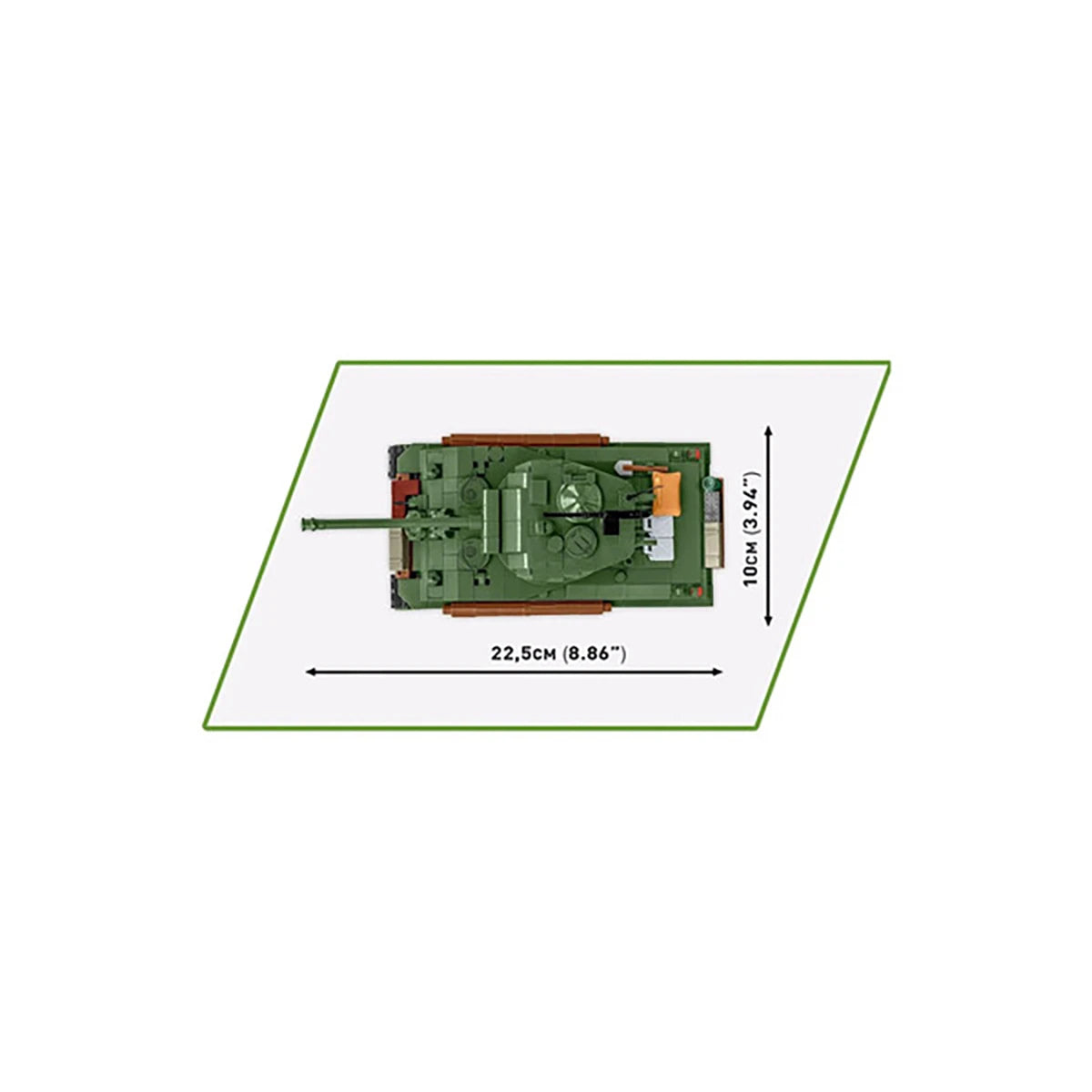 Sherman M4A2E8 (865 pièces) – Set de construction – Cobi