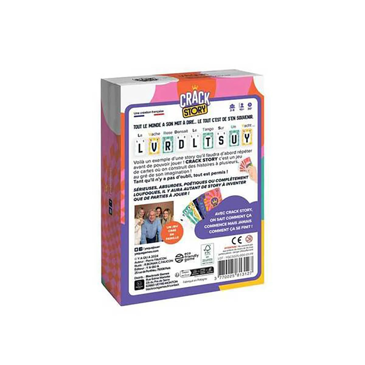 Crack Story – Jeu d’ambiance créativité et mémoire