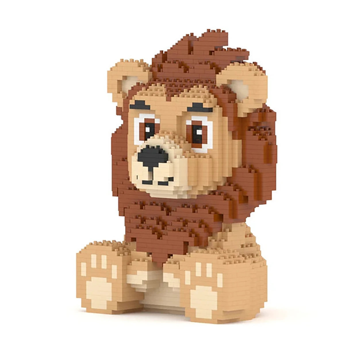 Lion Kawaii – Jeu de construction – JEKCA