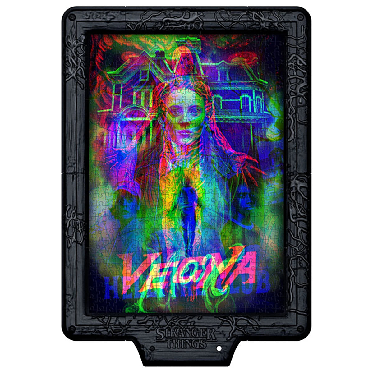 Puzzle cadre lumineux Vecna 520 pièces – Stranger Things