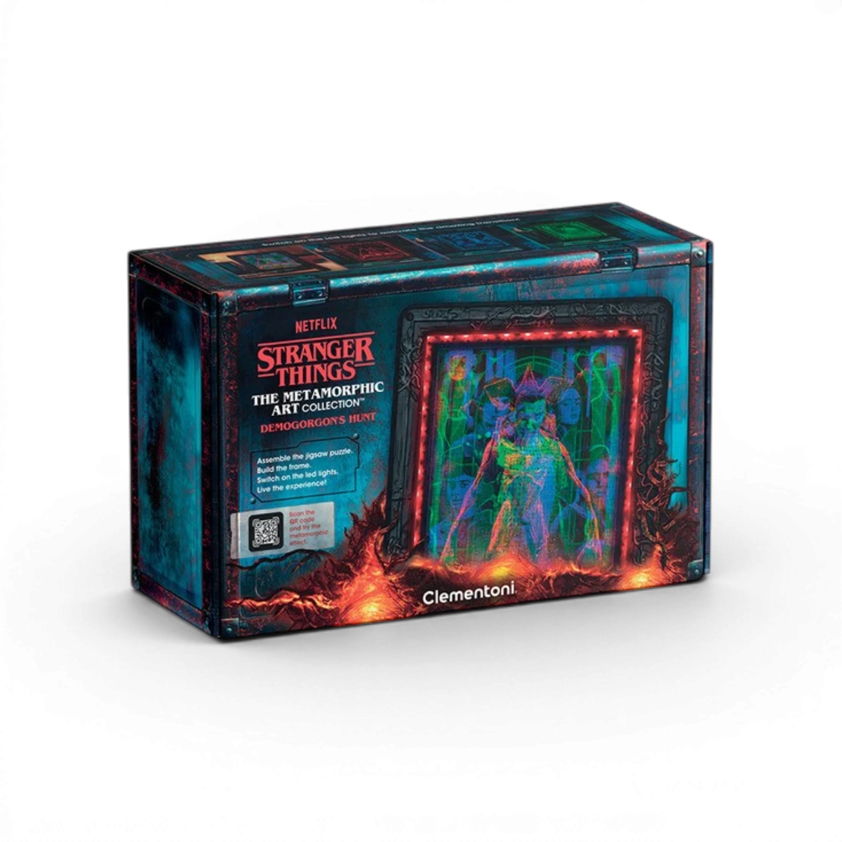 Puzzle cadre lumineux Démogorgon 520 pièces – Stranger Things