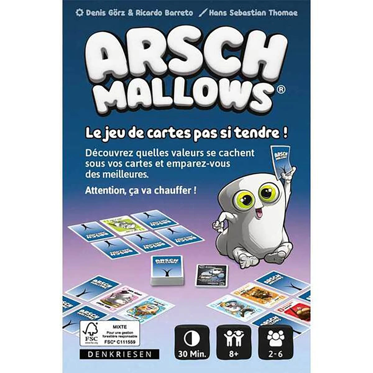 Arschmallows – Jeu d’ambiance humour et stratégie