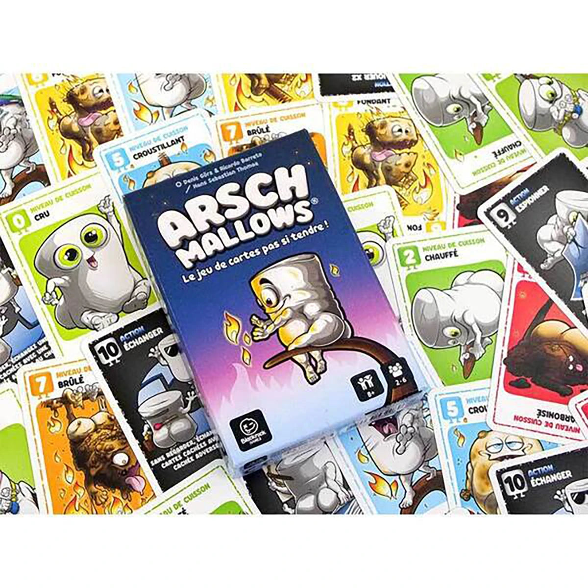 Arschmallows – Jeu d’ambiance humour et stratégie