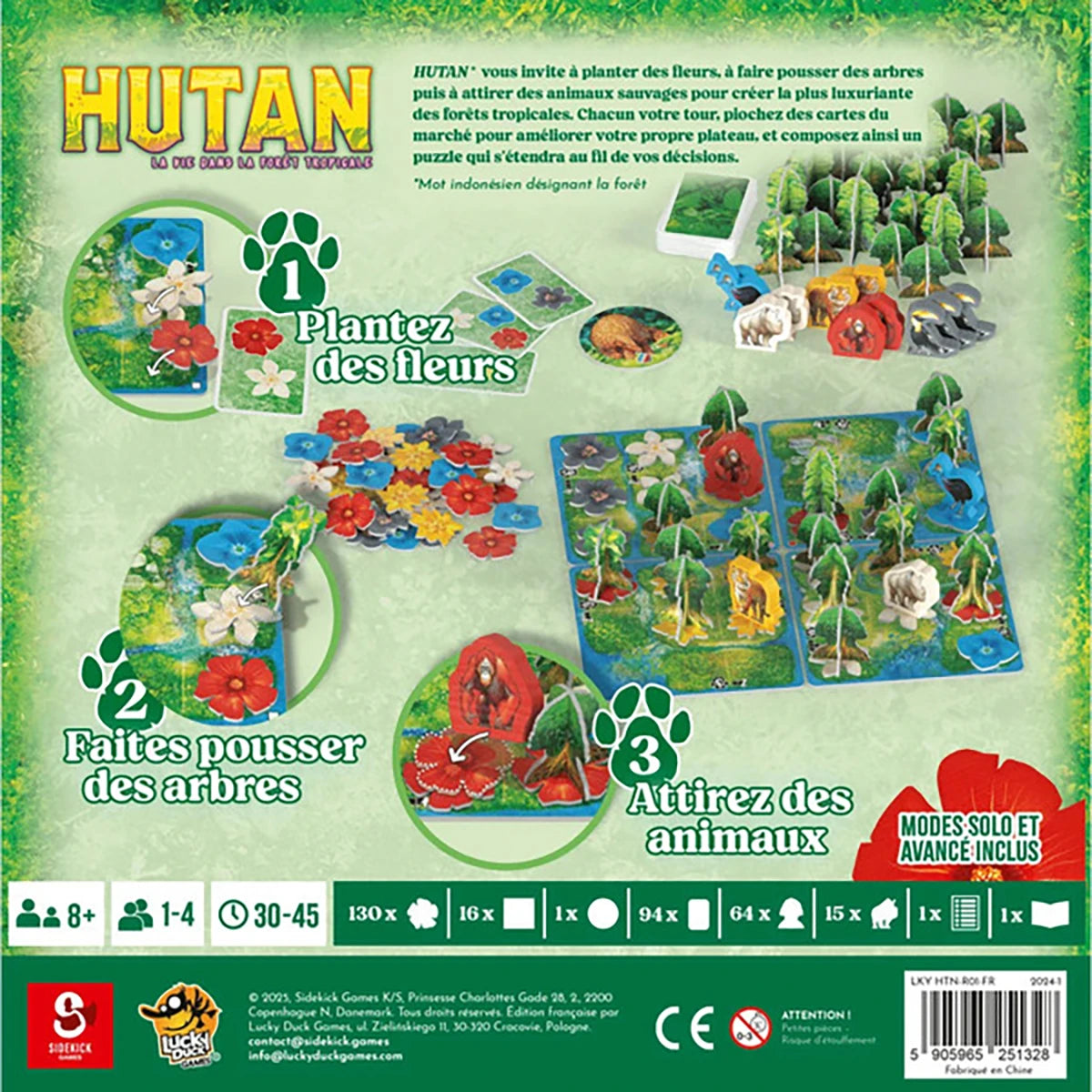 Hutan – Jeu de stratégie et développement paysage