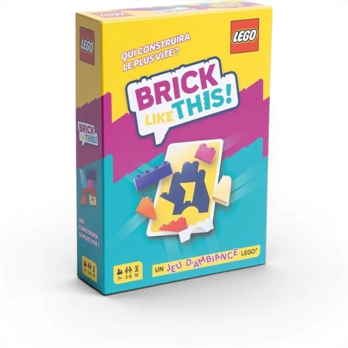 Jeu LEGO Construction en équipe – Jeu coopératif rapidité et fun