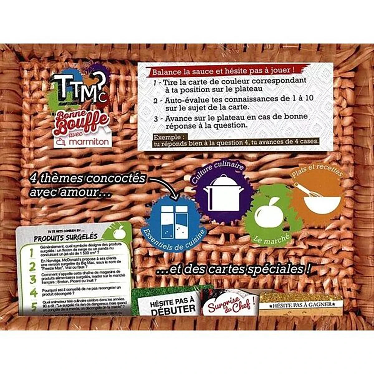 TTMC Bonne Bouffe – Jeu de connaissances cuisine