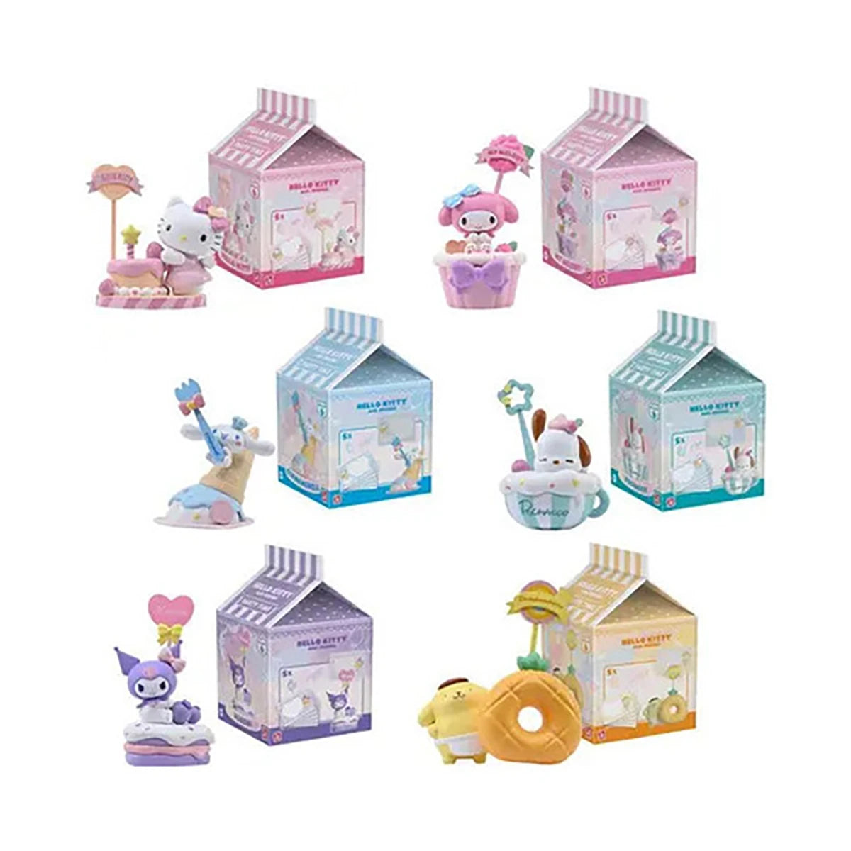 Support à mémo (série fête) - Hello Kitty et ses amis - Assortiment