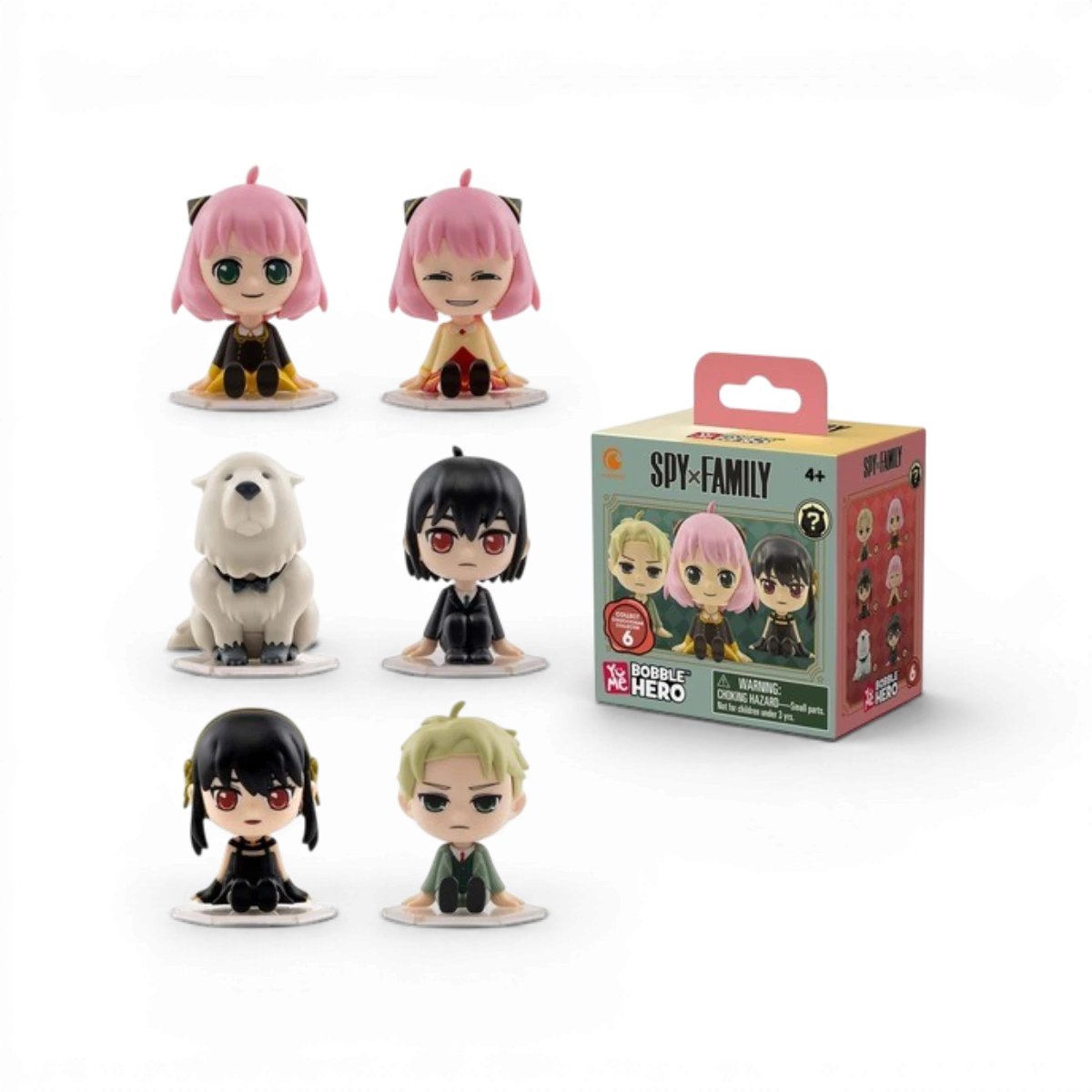 Figurine Bobble Hero Spy X Family 6cm (modèle aléatoire)