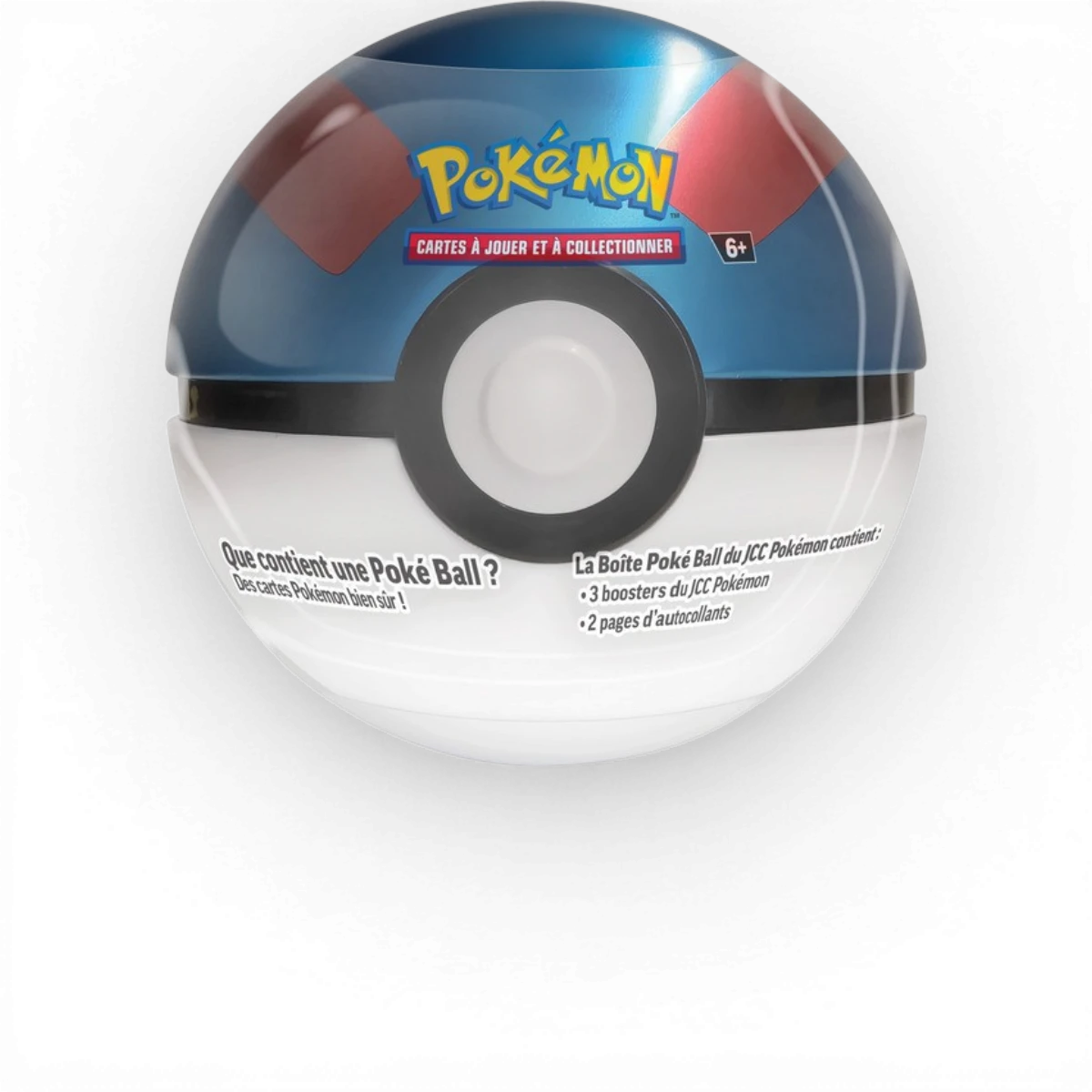 Coffret cartes Pokémon Poké Ball 2025 - 3 boosters
