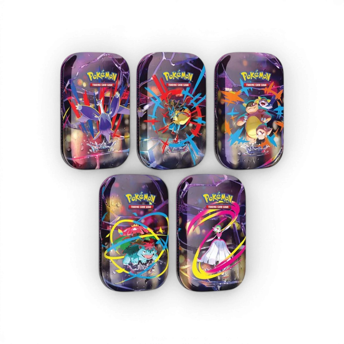 Mini Tin Pokémon ME01 - 2 boosters Méga Évolution