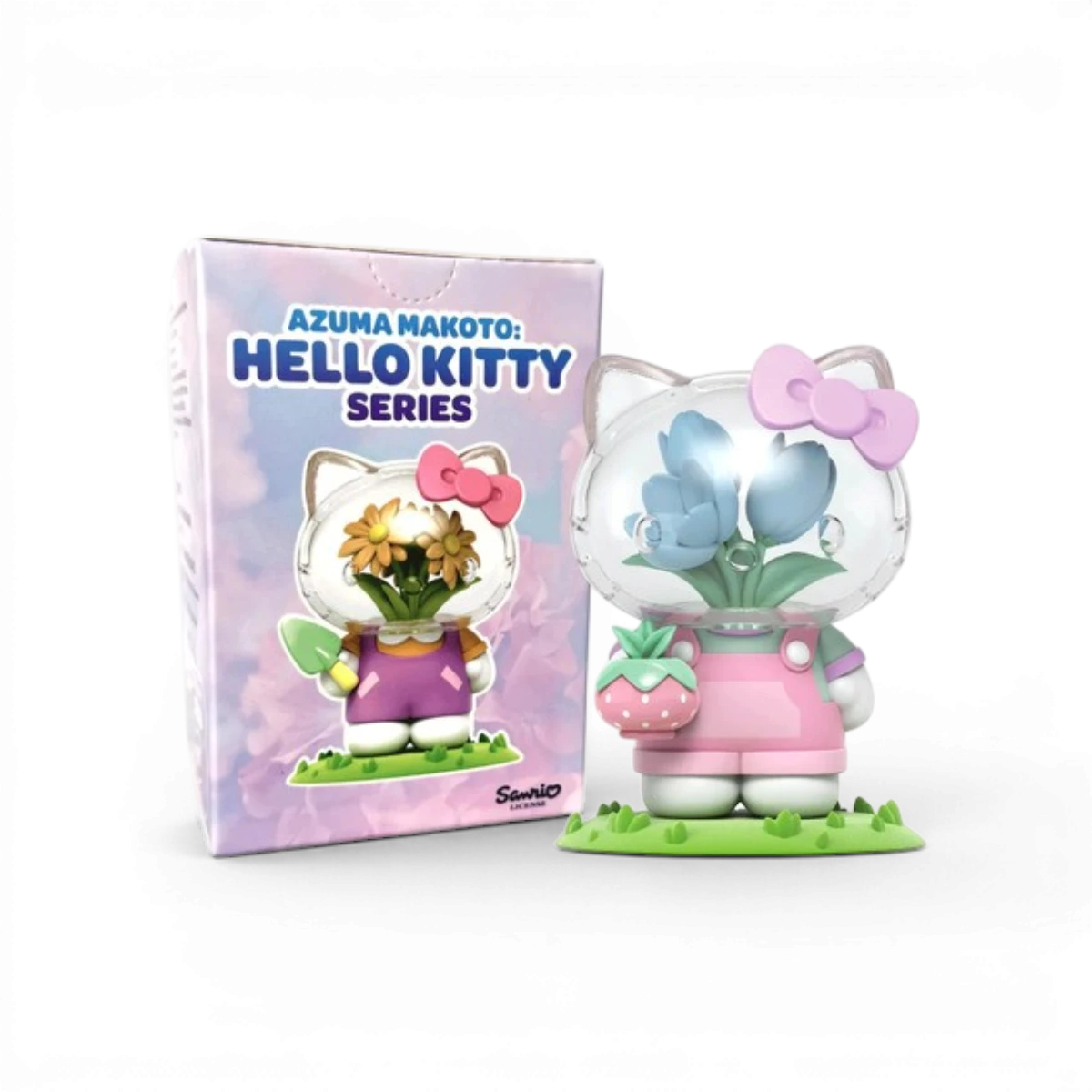 Figurine Hello Kitty X Azuma Makoto - Édition florale (modèle aléatoire)