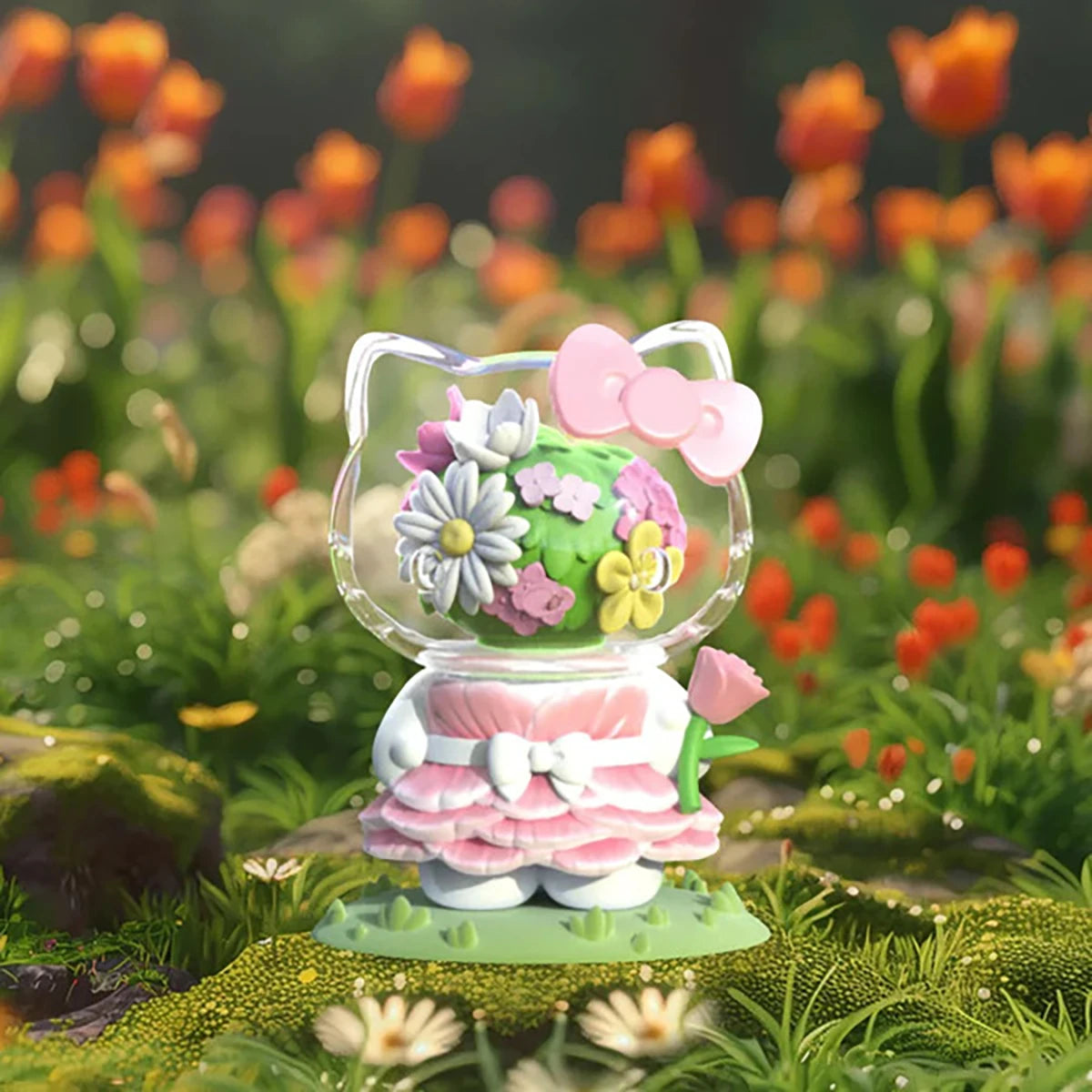Figurine Hello Kitty X Azuma Makoto - Édition florale (modèle aléatoire)