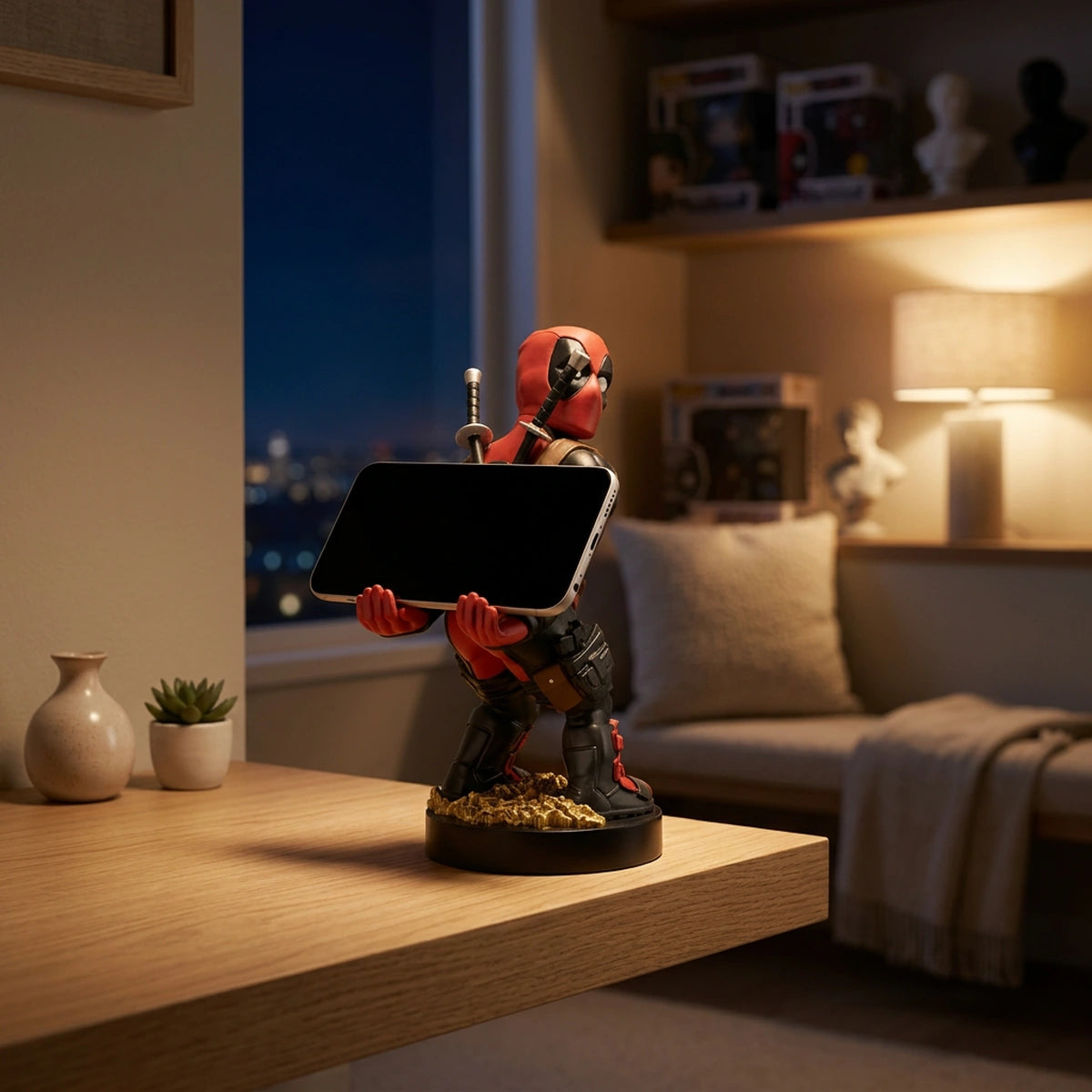 Figurine Station de Charge Deadpool – Marvel Cable Guys