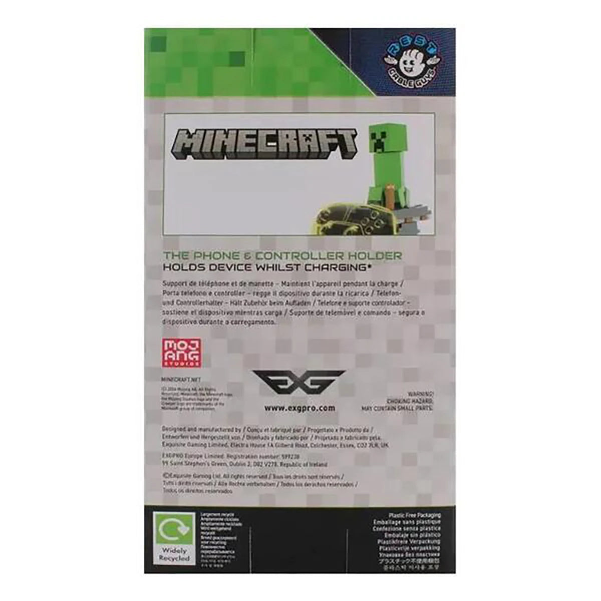 Figurine Station de Charge Creeper – Minecraft Cable Guys