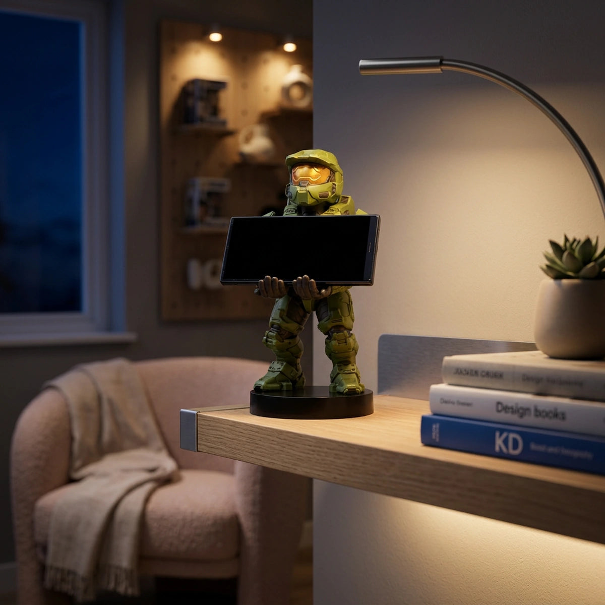 Figurine Station de Charge Master Chief – Halo Cable Guys