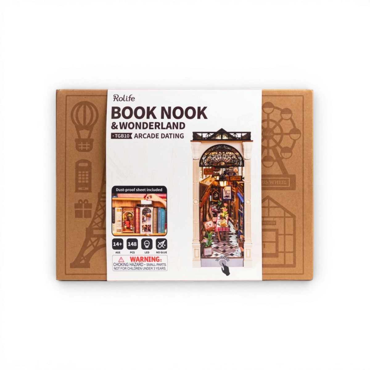 Book Nook Arcade Dating – Kit DIY romantique