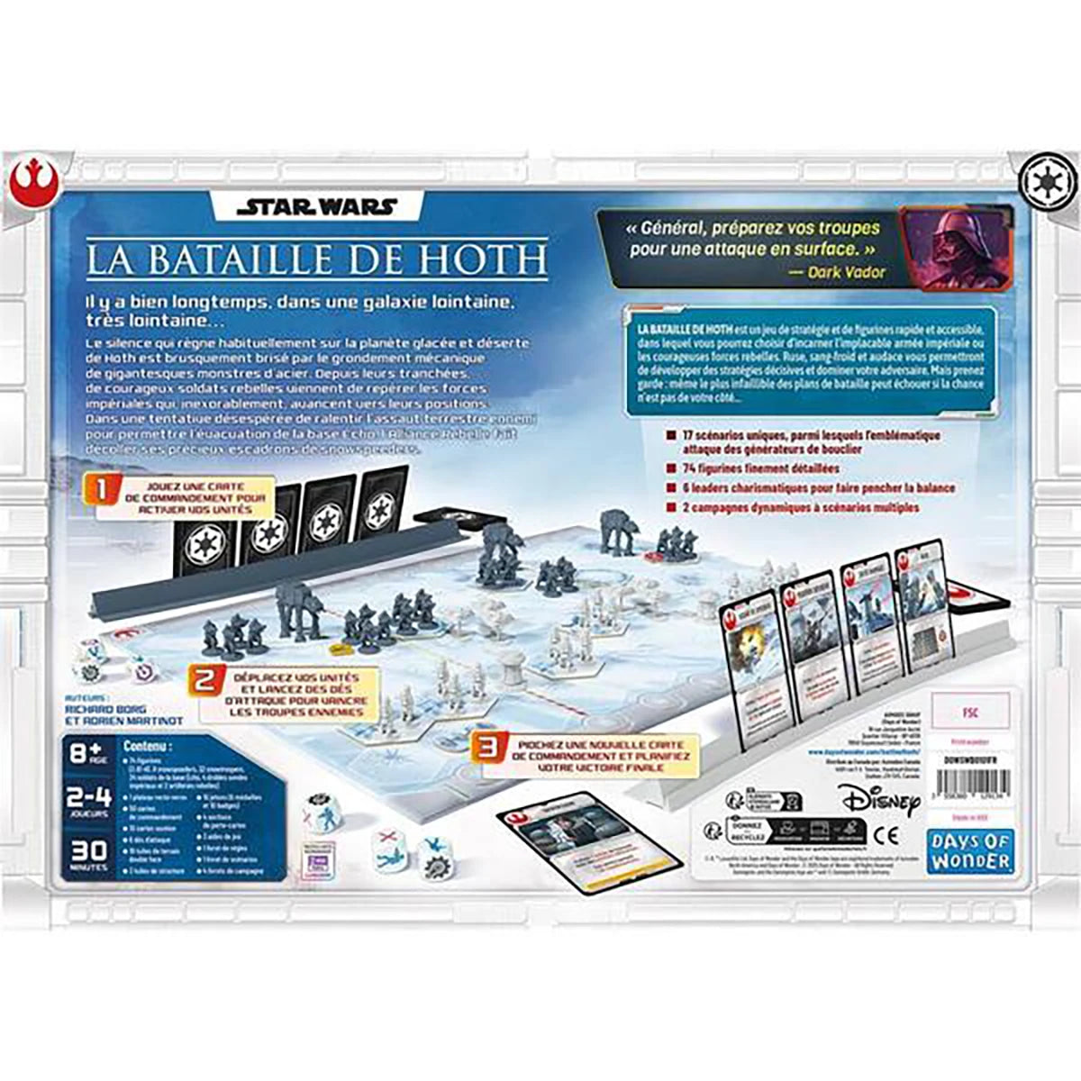 Star Wars Bataille de Hoth – Jeu de stratégie et combat