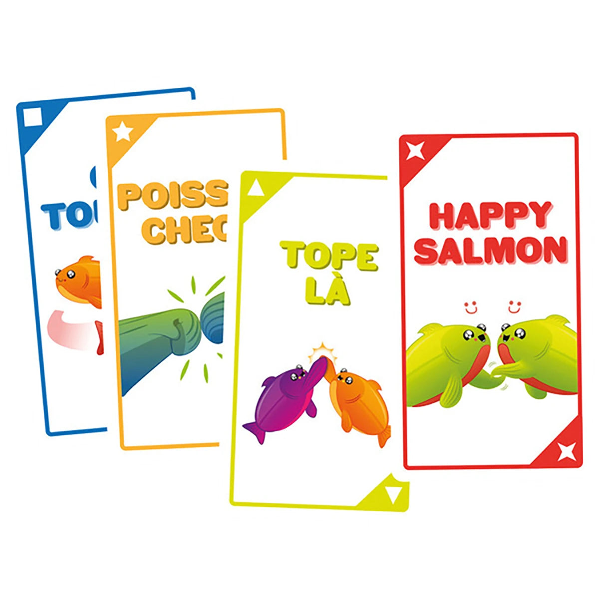 Happy Salmon – Jeu d’ambiance rapidité et fun