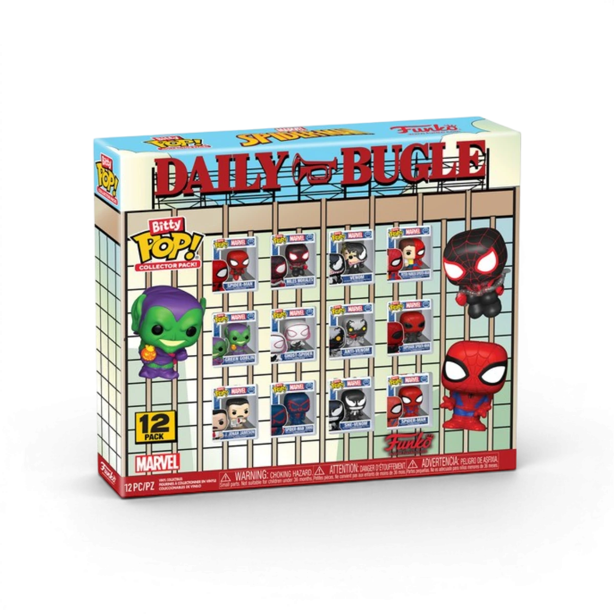 Coffret Bitty Pop Spider-Man x12