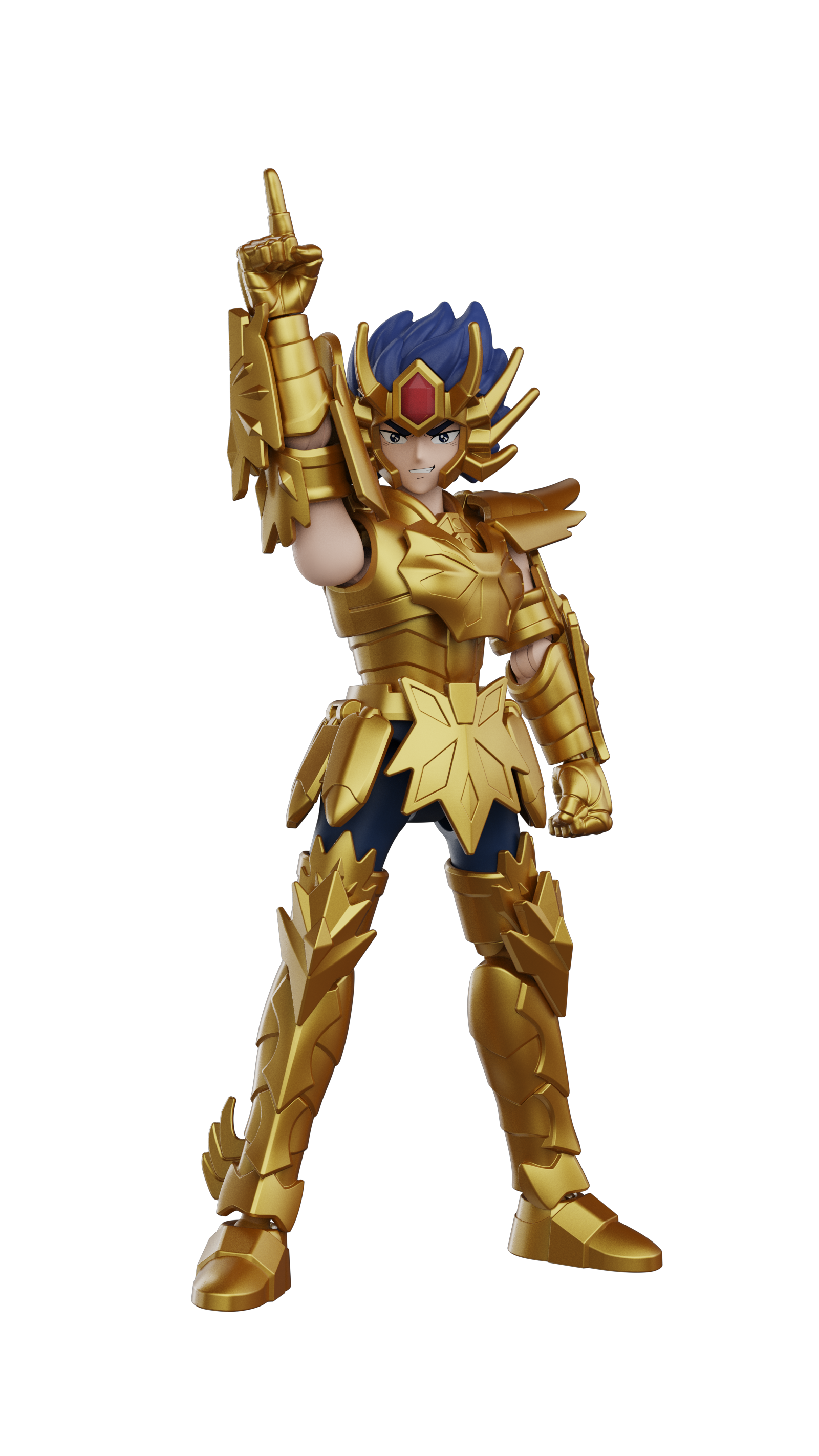 Figurine surprise Saint Seiya Galaxy Version 03 (modèle aléatoire)