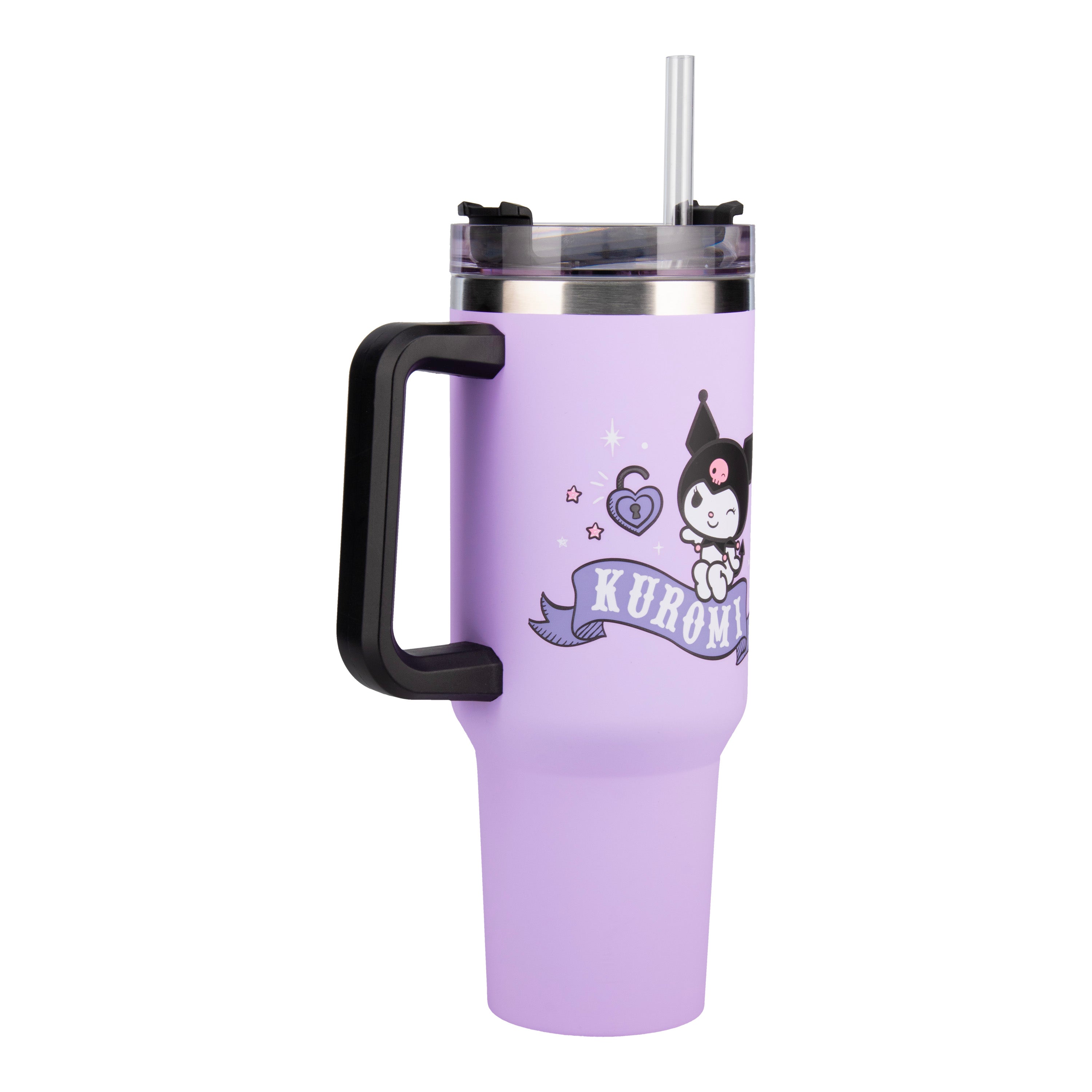Gobelet isotherme 900ml avec paille – Kuromi
