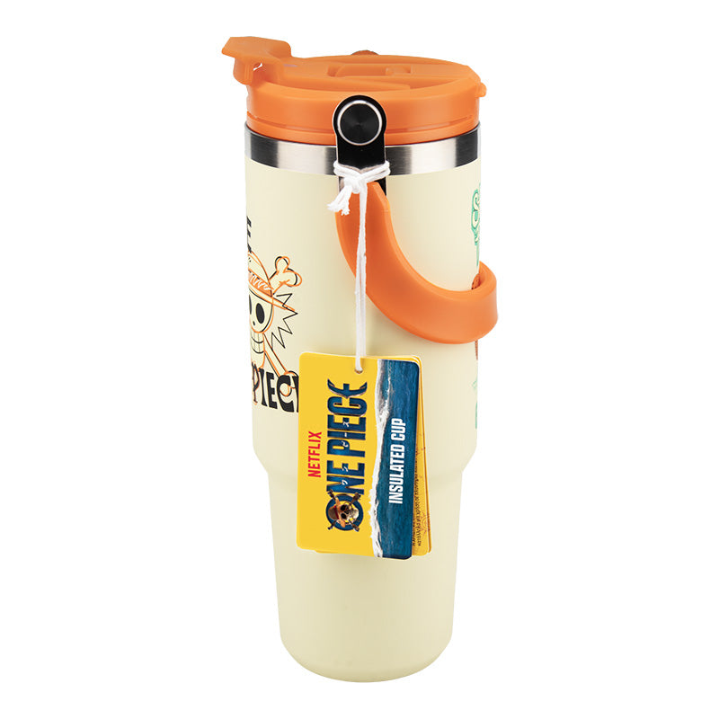 Gobelet isotherme 900 ml avec paille - One Piece
