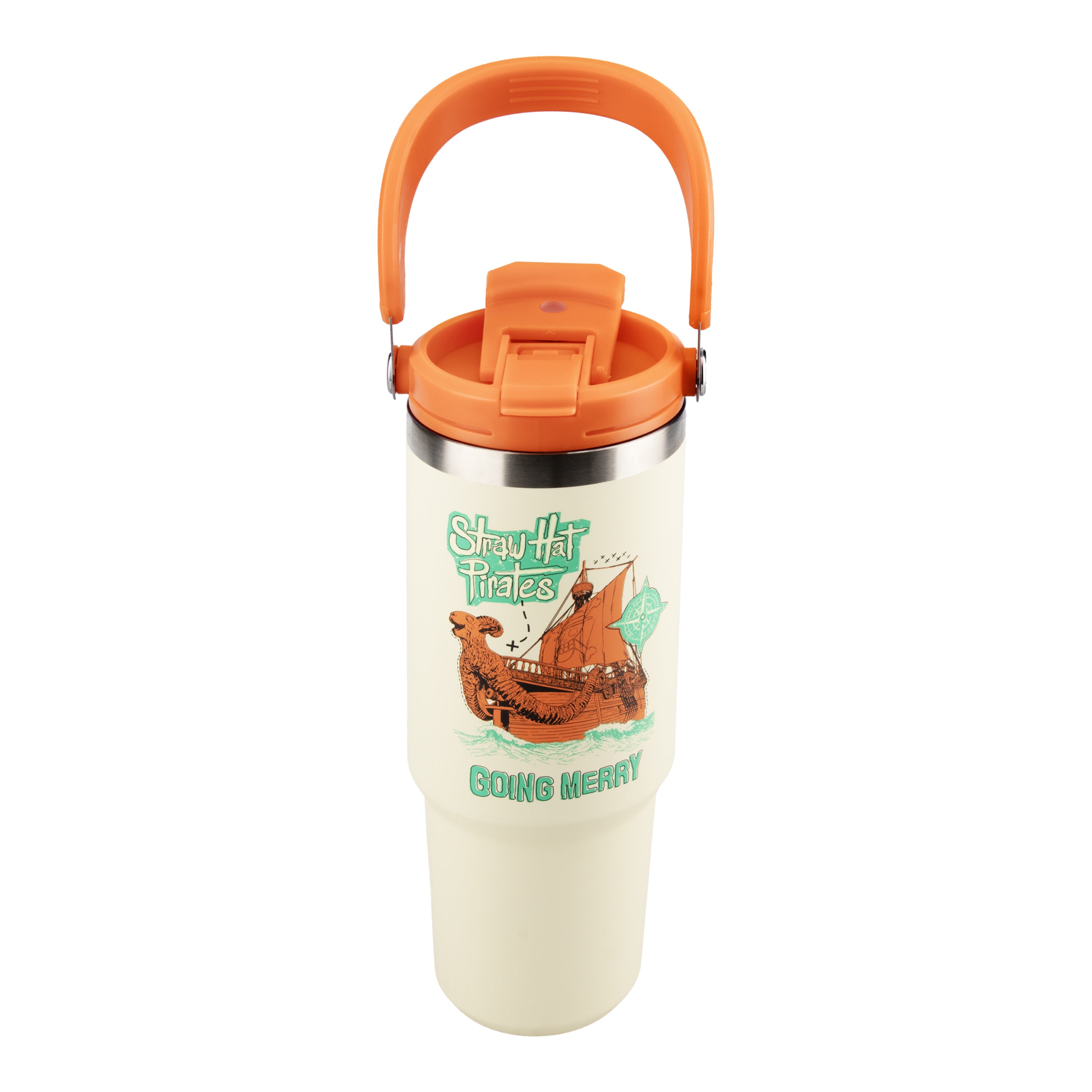 Gobelet isotherme 900 ml avec paille - One Piece
