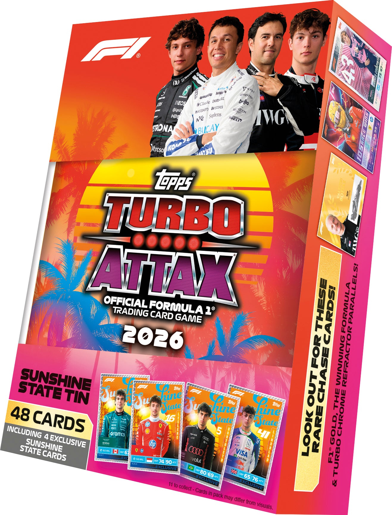 TOPPS - F1 Turbo Attax - Mega Tin