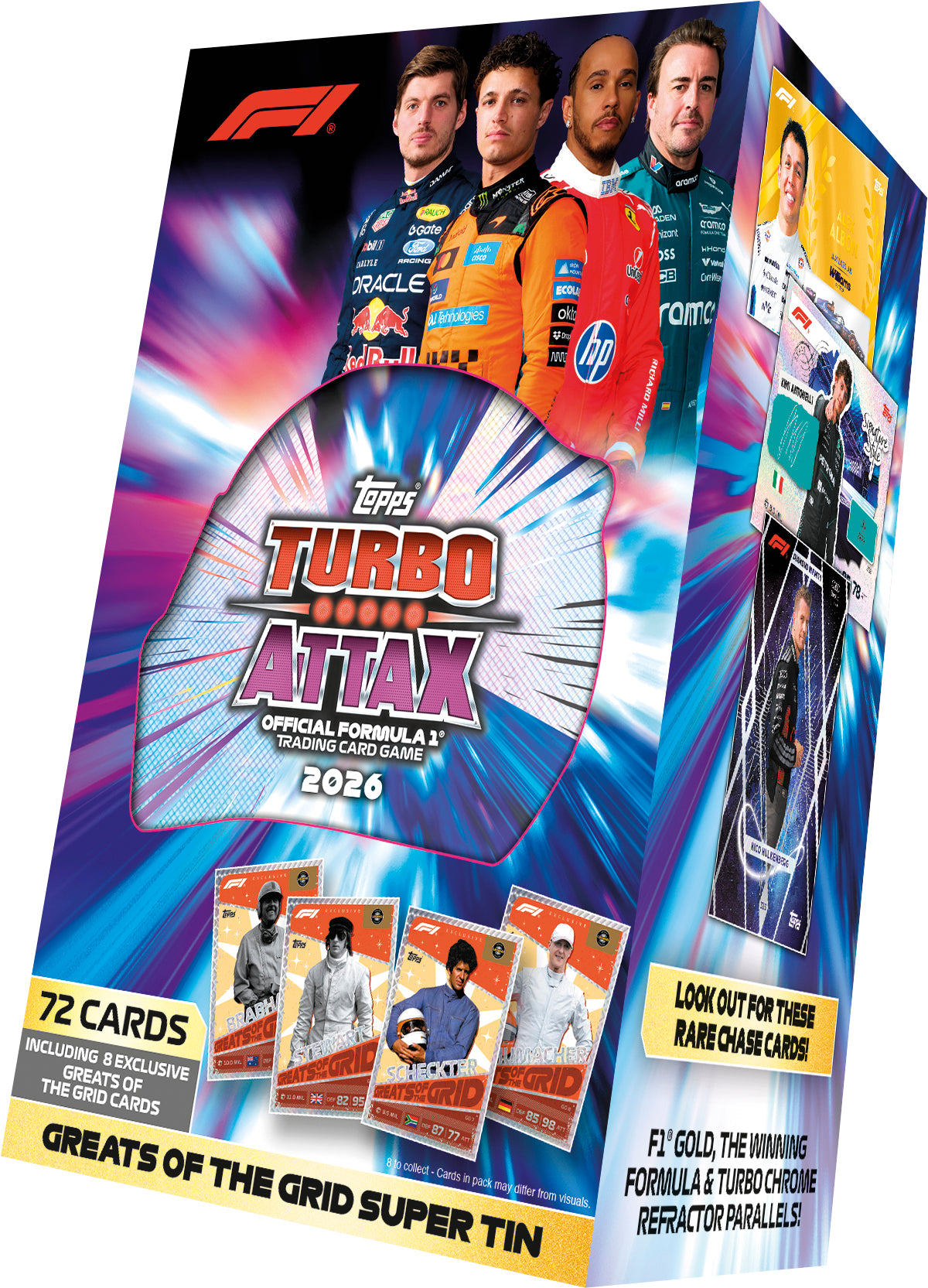 TOPPS - F1 Turbo Attax - Super Tin