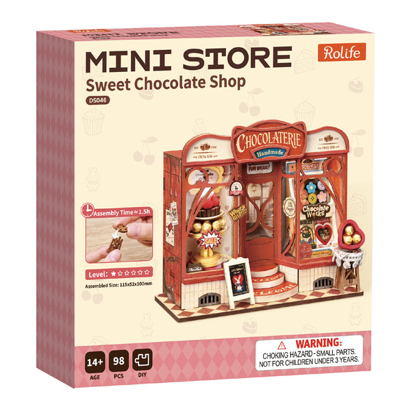 Chocolaterie – Maquette en bois (98 pièces)