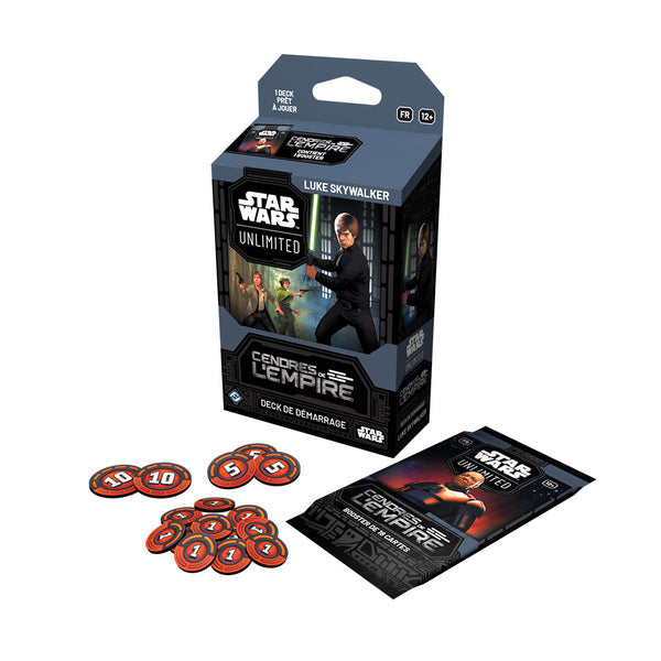 Star Wars Unlimited : Cendres de l’Empire - Deck de Démarrage : Luke Skywalker
