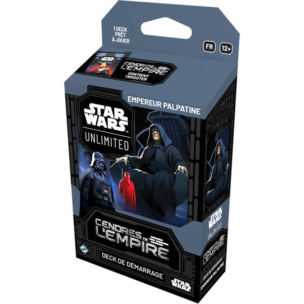 Star Wars Unlimited : Cendres de l’Empire - Deck de Démarrage : Empereur Palpatine
