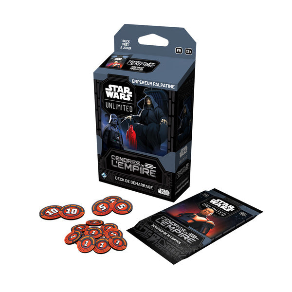 Star Wars Unlimited : Cendres de l’Empire - Deck de Démarrage : Empereur Palpatine