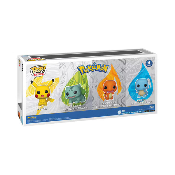 Figurine Funko POP! Pokémon – Pack Starters