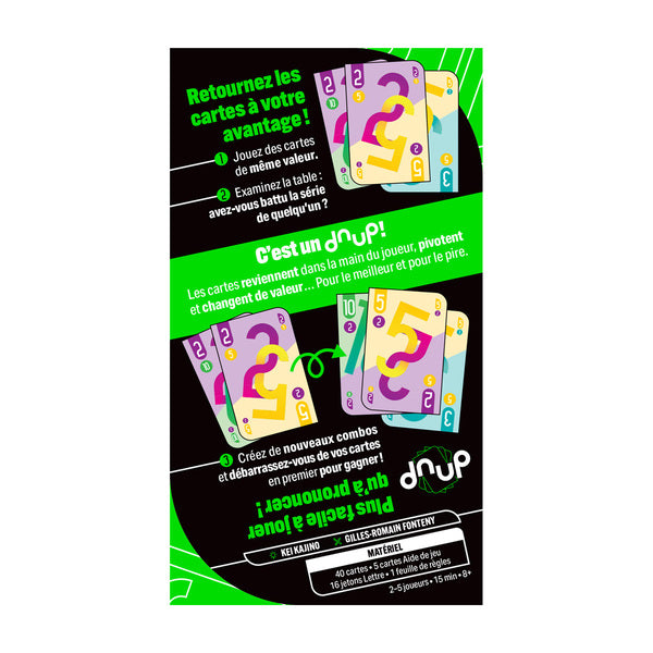 Dnup - Jeu de cartes